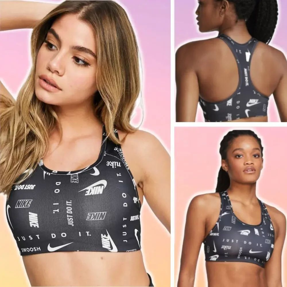 NIKE Swoosh Padded Sports Bra Sz XS